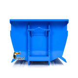 Metal U-shaped Short High Bucket for 1/14 8x8 RC Full Dump Truck 10x10 Radio Controlled Hydraulic Cars Painted DIY Models