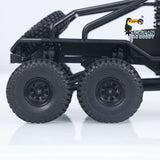 1/18 RC Rock Crawler Car Hobby Plus 6x6 Remote Control Electric Off-road Vehicle with Motor Servo ESC Controller Light System