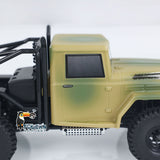 1/18 RC Rock Crawler Car Hobby Plus 6x6 Remote Control Electric Off-road Vehicle with Motor Servo ESC Controller Light System