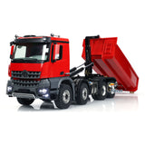 Kabolite K3365 1/14 RC Hydraulic Dump Truck 8X8 RTR Remote Control Tipper Cars with Light Sound System 2-Speed Transmission