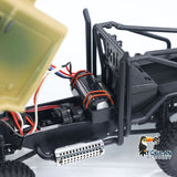 1/18 RC Rock Crawler Car Hobby Plus 6x6 Remote Control Electric Off-road Vehicle with Motor Servo ESC Controller Light System