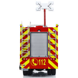 1/14 RC Fire Fighting Truck 8x8 Radio Control Fire Car Light Sound Metal Chassis 3-speed Transmission Lighting and Sound System