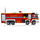 1/14 RC Fire Fighting Truck 8x8 Radio Control Fire Car Light Sound Metal Chassis 3-speed Transmission Lighting and Sound System