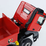 Kabolite K3365 1/14 RC Hydraulic Dump Truck 8X8 RTR Remote Control Tipper Cars with Light Sound System 2-Speed Transmission