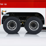 1/14 RC Fire Fighting Truck 8x8 Radio Control Fire Car Light Sound Metal Chassis 3-speed Transmission Lighting and Sound System