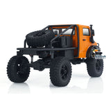 1/18 RC Rock Off-road Vehicles Wireless Control 4WD Crawler Car HobbyPlus CR18P with Motor Servo ESC Light 2-speed Transmission