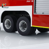 1/14 RC Fire Fighting Truck 8x8 Radio Control Fire Car Light Sound Metal Chassis 3-speed Transmission Lighting and Sound System