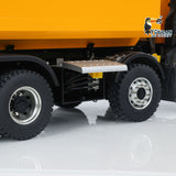 Kabolite K3365 1/14 RC Hydraulic Dump Truck 8X8 RTR Remote Control Tipper Cars with Light Sound System 2-Speed Transmission