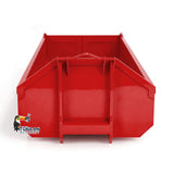 1/14 Red U-shaped Short High Bucket Timber Flatbed High Bucket Standard Bucket for 10x10 Hydraulic Full Dump Truck 8x8 RC Cars