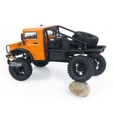 1/18 RC Rock Off-road Vehicles Wireless Control 4WD Crawler Car HobbyPlus CR18P with Motor Servo ESC Light 2-speed Transmission