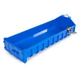 1: 14 Painted Timber Flatbed High Bucket for 10x10 RC Hydraulic Full Dumper Truck 8x8 Radio Controlled Car Model