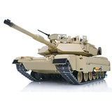 1/16 Scale Remote Control Military Metal RC Tank Abrams 3918 M1A2 TUSK II Tracked Model W/O Motherboard Smoke Unit Radio Battery