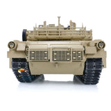 1/16 Scale Remote Control Military Metal RC Tank Abrams 3918 M1A2 TUSK II Tracked Model W/O Motherboard Smoke Unit Radio Battery