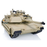 1/16 Scale Remote Control Military Metal RC Tank Abrams 3918 M1A2 TUSK II Tracked Model W/O Motherboard Smoke Unit Radio Battery