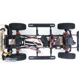 4x4 1:18 Radio Control Off-road Vehicle Hobby Plus CR18 RTR RC Crawler Car Model with Motor Servo ESC Light System Controller