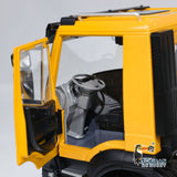 1/14 Hydraulic RC Tipper Truck Metal Flip-over Cover Remote Control 8x8 Dump Car Light Sound System