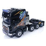 TOUCAN Painted 1/14 RC Heavy Tractor Truck 8X8 Metal Chassis for Tamiya Remote Control RTR Car Model Lights Sounds