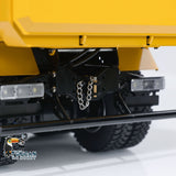 1/14 Hydraulic RC Tipper Truck Metal Flip-over Cover Remote Control 8x8 Dump Car Light Sound System