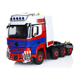 1/14 TOUCAN Painted 8x8 RC Tractor Truck Radio Control Cars Model Heavy Metal Chassis Smoke Unit Sound Light