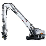 K970-300 1/14 CUT RC Hydraulic Excavators Radio Control Demolition Machine CNC Machined 6061 Material 4-Way Large Valve System