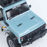 1:24 4WD RC Rock Crawler Car 4x4 Mini Radio Control Climbing Off-road Vehicles with Motor Servo ESC Light System