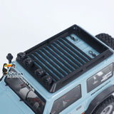 1:24 4WD RC Rock Crawler Car 4x4 Mini Radio Control Climbing Off-road Vehicles with Motor Servo ESC Light System