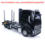 1/14 Scale 6X4 Remote Controlled Timber Truck for TAMIYA 56360 FH16 750 Car Model Kits Motor W/O Servo ESC Battery