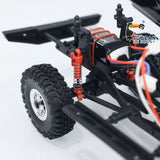 1/18 RC Crawler Car Hobby Plus CR18 4WD Mini Wireless Control Off-road Vehicles with Controller Motor Servo ESC Light System