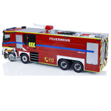 8x4 1/14 RC Fire Fighting Truck Remote Controlled Sprinkler Vehicles Sounds  Painted Assembled DIY Toy Car Gift for Adults Children