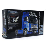 4x2 1/14  RC Tractor Truck 56375 FH16 XL750 3-speed Remote Control Car Model Kit Unassembled Painted Sound Light System