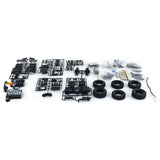 4x2 1/14  RC Tractor Truck 56375 FH16 XL750 3-speed Remote Control Car Model Kit Unassembled Painted Sound Light System