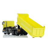 Metal 1/14 Hydraulic RC Roll Off Dumper Truck 8x8 Differential Lock Axles 3Speed Transmitter Light Sound