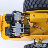 1/12 RC Hydraulic Road Roller CS11 Metal Remote Control Construction Vehicles 2-Way Hydraulic Directional Valve