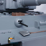 Mato 100% Metal 1/16 Gray German Tiger I Infrared Version KIT RC Tank 1220 Upper Hull Chassis Tracks Barrel