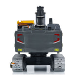 EC160E 1:14 RC Hydraulic CNC 3 Arms Excavator Remote Control Diggers Standard Version Painted and Assembled Flat Bucket