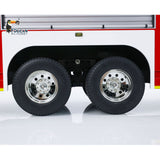 1/14 RC Fire Vehicles 6x4 Remote Control Fire Fighting Truck 3-speed Gearbox Lighting and Sound System Assembled Painted