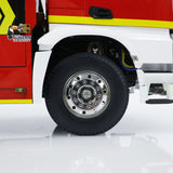 1/14 RC Fire Vehicles 6x4 Remote Control Fire Fighting Truck 3-speed Gearbox Lighting and Sound System Assembled Painted