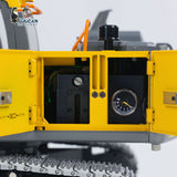 EC160E 1:14 RC Hydraulic CNC 3 Arms Excavator Remote Control Diggers Standard Version Painted and Assembled Flat Bucket