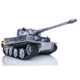 Mato Metal 1/16 German Tiger I BB Shooting RTR RC Tank 1220 W/ 360 Turret Main Board Radio Controller Battery