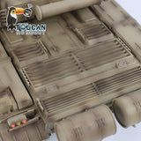 2.4G Henglong 1/16 7.0 Upgraded Chinese 99A RTR RC Military Model Radio Controlled Aromored Vehicle Tank 3899A Metal Track DIY