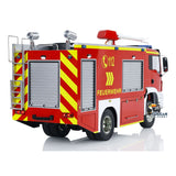 4x2 RC Fire Fighting Truck 1:14 3-speed Transmission Radio Control Fire Vehicles Lighting and Sound System Assembled and Painte