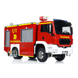 4x2 RC Fire Fighting Truck 1:14 3-speed Transmission Radio Control Fire Vehicles Lighting and Sound System Assembled and Painte