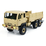 Cross RC FC6 1:12 RTR RC Military Truck Model Cars 6WD Off-road Vehicle with Light Sound System Smoke Unit Painted and Assembled