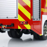 4x2 RC Fire Fighting Truck 1:14 3-speed Transmission Radio Control Fire Vehicles Lighting and Sound System Assembled and Painte