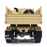 Cross RC FC6 1:12 RTR RC Military Truck Model Cars 6WD Off-road Vehicle with Light Sound System Smoke Unit Painted and Assembled