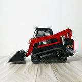 Save €200! 1/14 Scale Red RC Hydraulic Skid-Steer Loader SM770 RTR Construction Vehicle Ready to Go Teshulianjie