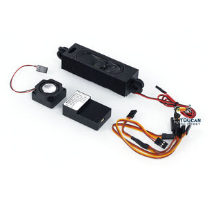 Mini Sound System for RC Hydraulic Excavator Loader Dozer Crawler Truck Model Radio Control Part Hobby Models Accessories