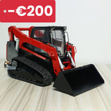 Save €200! 1/14 Scale Red RC Hydraulic Skid-Steer Loader SM770 RTR Construction Vehicle Ready to Go Teshulianjie