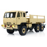 Cross RC FC6 1:12 RTR RC Military Truck Model Cars 6WD Off-road Vehicle with Light Sound System Smoke Unit Painted and Assembled