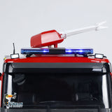 1/14 4x2 RC Fire Vehicles Radio Control Fire Fighting Truck 3-speed Transmission Lighting and Sound System Assembled and Painte